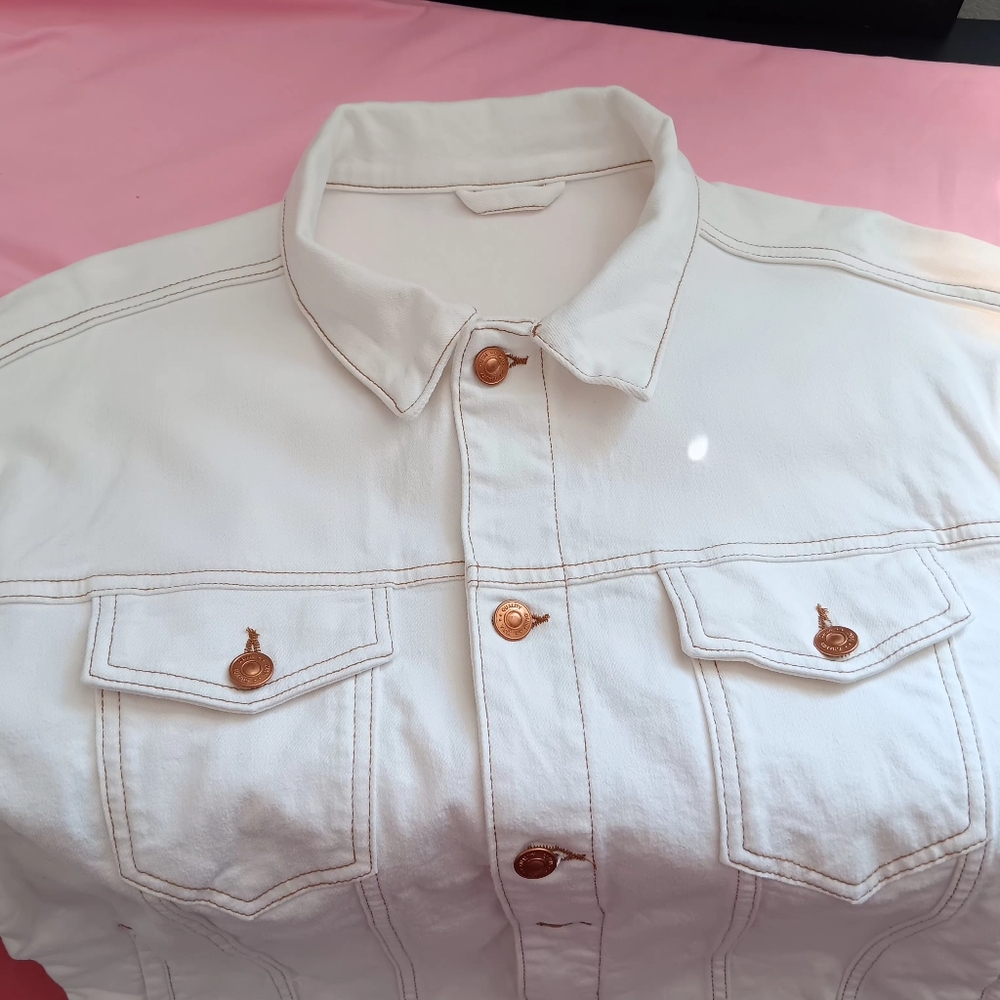 Zara White Performance Jacket - Picture 7 of 15